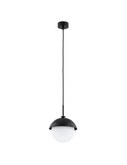 Argon CAPPELLO lampa wisząca 1 pł. 1x15W (max) opal mat czarny 8295 - produkt 2