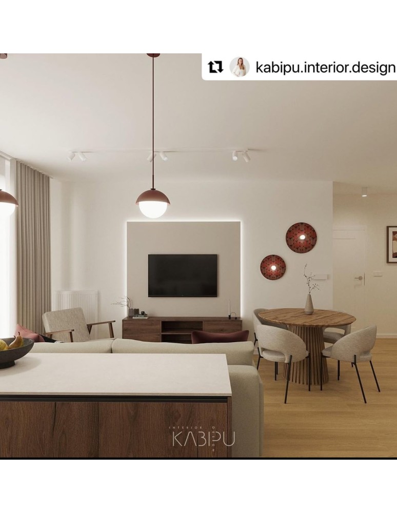 Single pendant lamps - Argon CAPPELLO 1 fl. pendant lamp 1x15W (max) opal mat red 8296 - product kolory-swiatla.pl 5