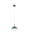 Argon CAPPELLO lampa wisząca 1 pł. 1x15W (max) opal mat zielony 8297