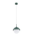 Single pendant lamps - Argon CAPPELLO 1 fl. pendant lamp 1x15W (max) opal mat green 8297 - product 2