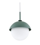 Single pendant lamps - Argon CAPPELLO 1 fl. pendant lamp 1x15W (max) opal mat green 8297 - product 3