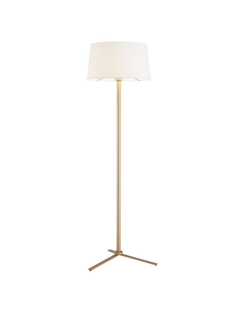Floor lamps with lampshade - Argon CAVALINO l. floor lamp 1 pł. 1x15W (max) cream gold 8307 - product kolory-swiatla.pl 1