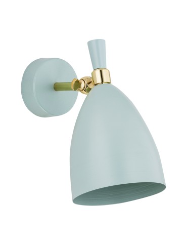 Argon CHARLOTTE kinkiet 1 pł. 1x15W (max) błękit mat elementy mosiądzowane 4700 - produkt 2