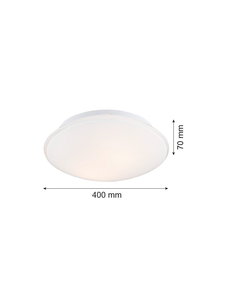 Round Plafonds - Argon GIN plafond 3 fl. 3x15W (max) opal mat 3224 - product kolory-swiatla.pl 7
