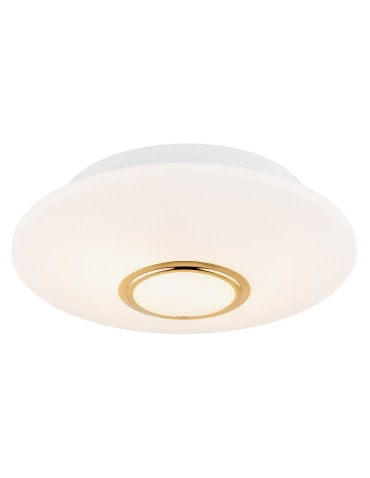 Argon CHICAGO plafond 2 fl. 2x15W (max) opal matt brass 1030