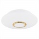 Argon CHICAGO plafon 2 pł. 2x15W (max) opal mat mosiądzowany 1030