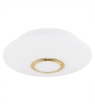 Round ceiling lamps - Argon CHICAGO plafond 2 fl. 2x15W (max) opal matt brass 1030 - product 2