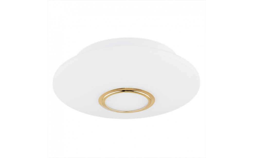 Argon CHICAGO plafon 2 pł. 2x15W (max) opal mat mosiądzowany 1030