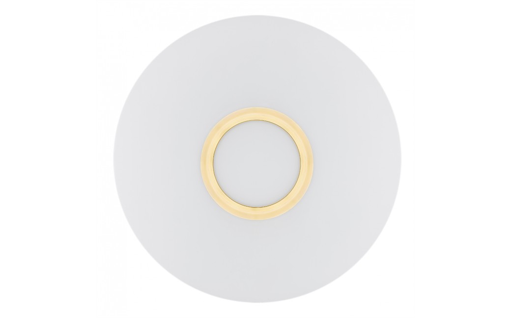 Argon CHICAGO plafon 2 pł. 2x15W (max) opal mat mosiądzowany 1030