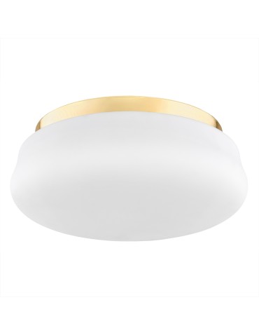 Argon OMBRA plafond 3 fl. 3x15W (max) opal mat brass elements 6142 - product 2