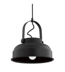 Industrial pendant lamps - Argon DAKOTA 1 fl. pendant lamp 1x15W (max) black 8285 - product 4