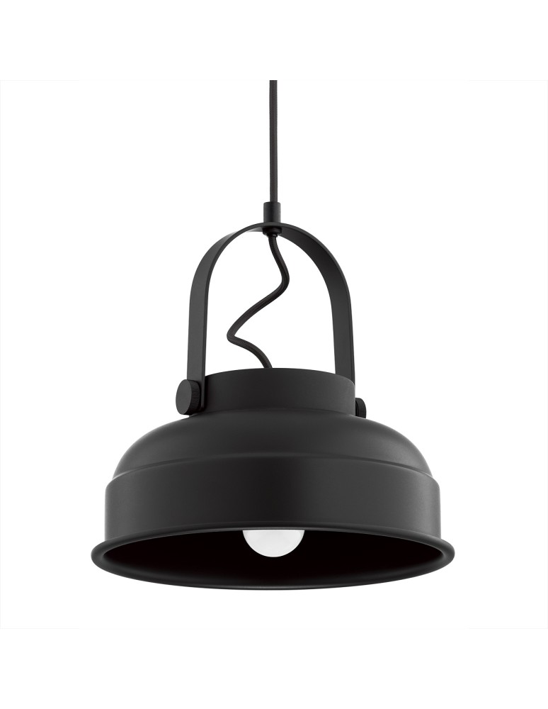 Industrial pendant lamps - Argon DAKOTA 1 fl. pendant lamp 1x15W (max) black 8285 - product kolory-swiatla.pl 4