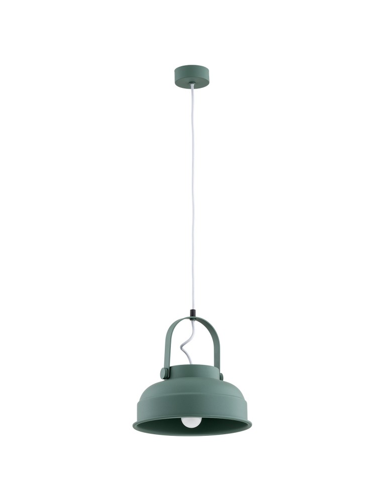 Industrial pendant lamps - Argon DAKOTA 1 fl. pendant lamp 1x15W (max) green 8287 - product kolory-swiatla.pl 3