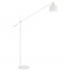 Argon DETROIT lampa podłogowa 1 pł. 1x15W (max) biały struktura elementy mosiądzowane 4734