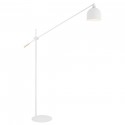 Argon DETROIT lampa podłogowa 1 pł. 1x15W (max) biały struktura elementy mosiądzowane 4734