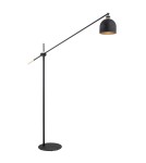 Broken floor lamps - Argon DETROIT floor lamp 1 pł. 1x15W (max) black structure brass elements 4735 - product 1