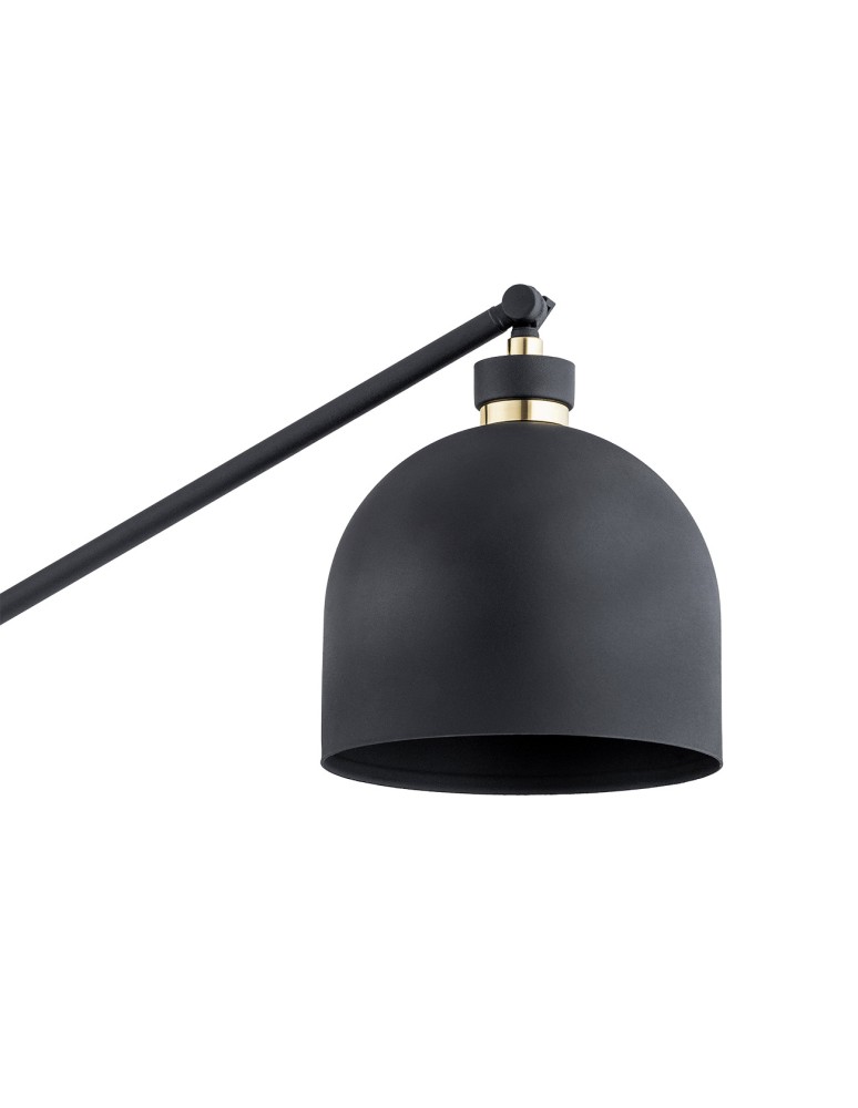 Broken floor lamps - Argon DETROIT floor lamp 1 pł. 1x15W (max) black structure brass elements 4735 - product kolory-swiatla.pl 2