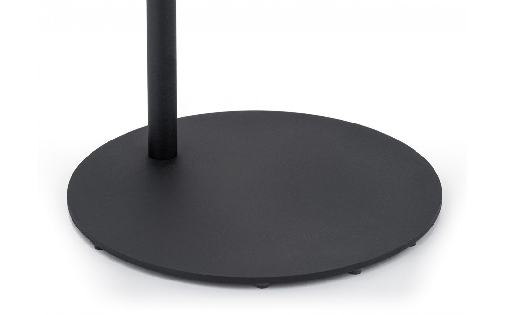 Argon DETROIT lampa podłogowa 1 pł. 1x15W (max) czarny struktura elementy mosiądzowane 4735