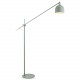 Argon DETROIT lampa podłogowa 1 pł. 1x15W (max) szałwia struktura elementy mosiądzowane 4736
