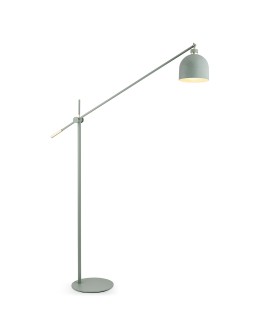 Argon DETROIT lampa podłogowa 1 pł. 1x15W (max) szałwia struktura elementy mosiądzowane 4736