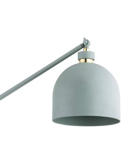 Argon DETROIT lampa podłogowa 1 pł. 1x15W (max) szałwia struktura elementy mosiądzowane 4736 - produkt 2