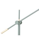 Broken floor lamps - Argon DETROIT floor lamp 1 pł. 1x15W (max) sage structure brass elements 4736 - product 5