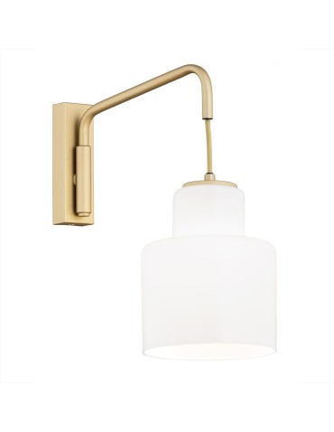Argon DIUNA wall lamp 1 pł. 1x15W (max) opal gold 8371