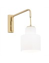 Argon DIUNA kinkiet 1 pł. 1x15W (max) opal złoty 8371 Argon DIUNA kinkiet 1 pł. 1x15W (max) opal złoty 8371