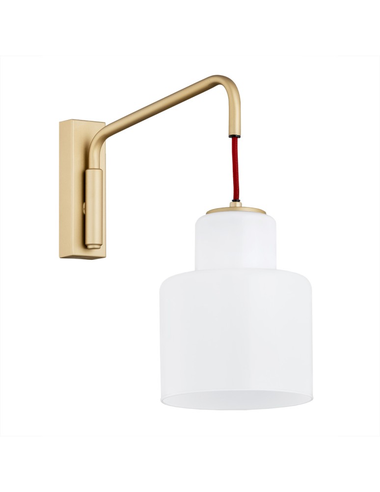 Wall lamps - Argon DIUNA wall lamp 1 pł. 1x15W (max) opal gold 8372 - product kolory-swiatla.pl 2