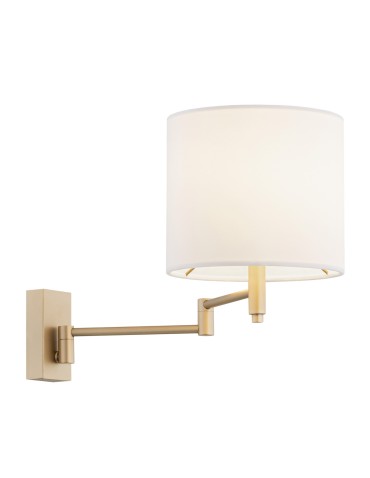 Argon DOLCE 1-light wall lamp cantilever 1x15W (max) white gold 8314