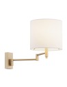 Argon DOLCE 1-light wall lamp cantilever 1x15W (max) white gold 8314