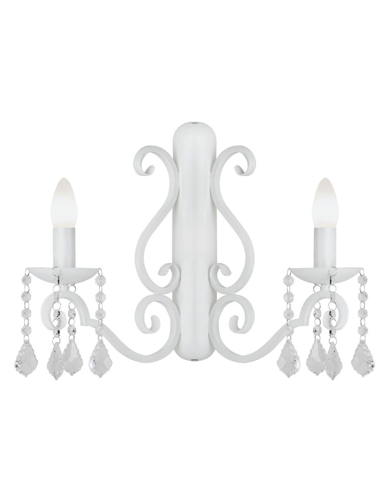 Wall lamps - Argon DIADEMA wall lamp 2 fl. 2x7W (max) white 7183 - product kolory-swiatla.pl 1