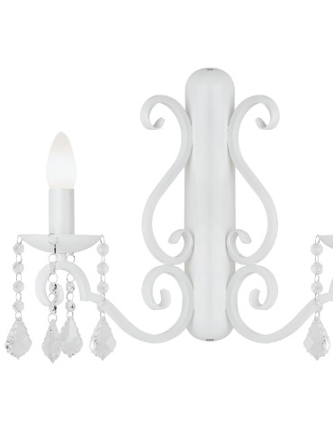 Argon DIADEMA wall lamp 2 fl. 2x7W (max) white 7183 - product 2