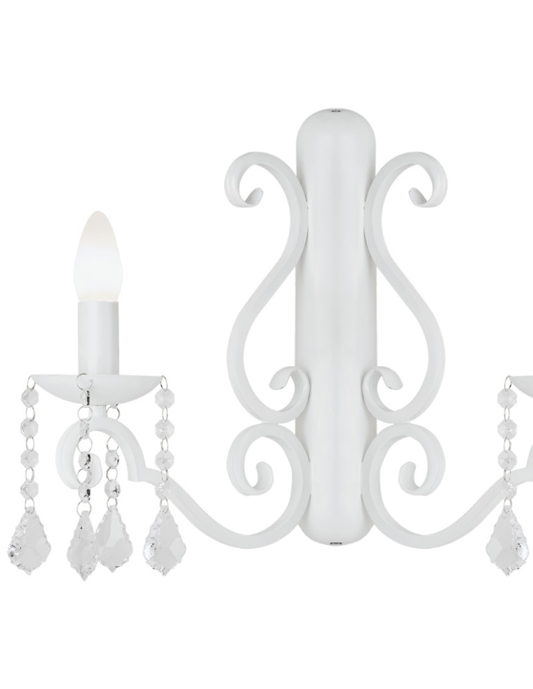 Wall lamps - Argon DIADEMA wall lamp 2 fl. 2x7W (max) white 7183 - product kolory-swiatla.pl 2