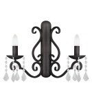 Argon DIADEMA kinkiet 2 pł. 2x7W (max) czarny 7184