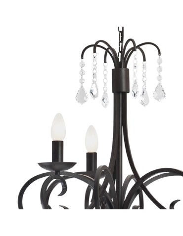 Argon DIADEMA żyrandol 3 pł. 3x7W (max) czarny 6272 - produkt 2