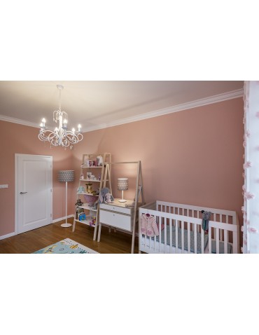 Argon DIADEMA 6 fl. chandelier 6x7W (max) white 2561 - product 2