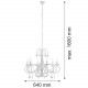Argon DIADEMA żyrandol 6 pł. 6x7W (max) biały 2561