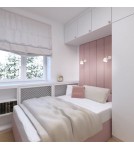 Argon DORIA kinkiet 1 pł. 1x15W (max) biały struktura mosiądz 4264