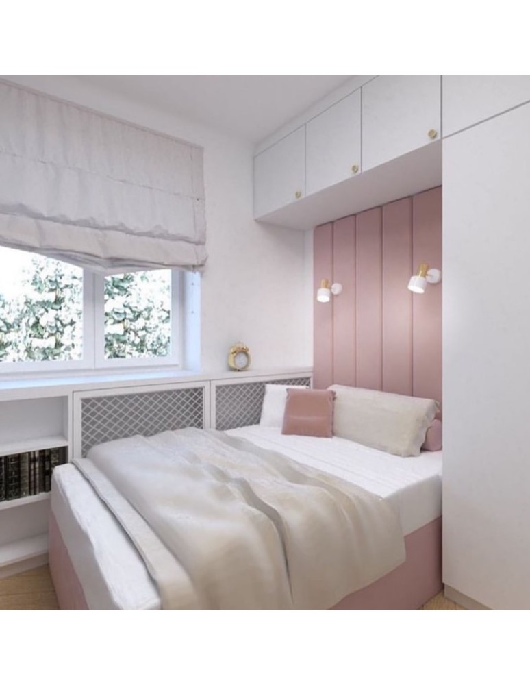 Argon DORIA kinkiet 1 pł. 1x15W (max) biały struktura mosiądz 4264