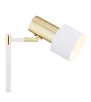 Desk lamps - Argon DORIA 1-fl. desk lamp 1x15W (max) white structure brass 4256 - product 4