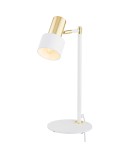 Desk lamps - Argon DORIA 1-fl. desk lamp 1x15W (max) white structure brass 4256 - product 7