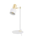 Desk lamps - Argon DORIA 1-fl. desk lamp 1x15W (max) white structure brass 4256 - product 8