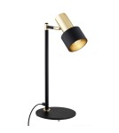 Desk lamps - Argon DORIA 1-fl. desk lamp 1x15W (max) black structure brass elements 4257 - product 3