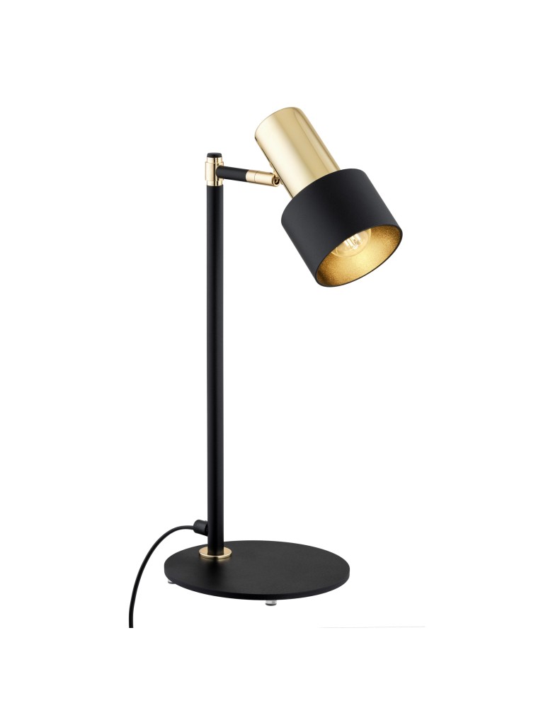 Desk lamps - Argon DORIA 1-fl. desk lamp 1x15W (max) black structure brass elements 4257 - product kolory-swiatla.pl 3
