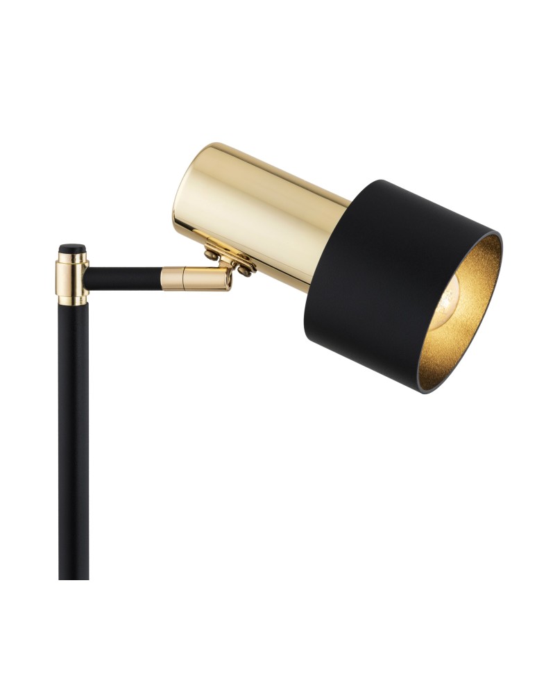 Desk lamps - Argon DORIA 1-fl. desk lamp 1x15W (max) black structure brass elements 4257 - product kolory-swiatla.pl 5