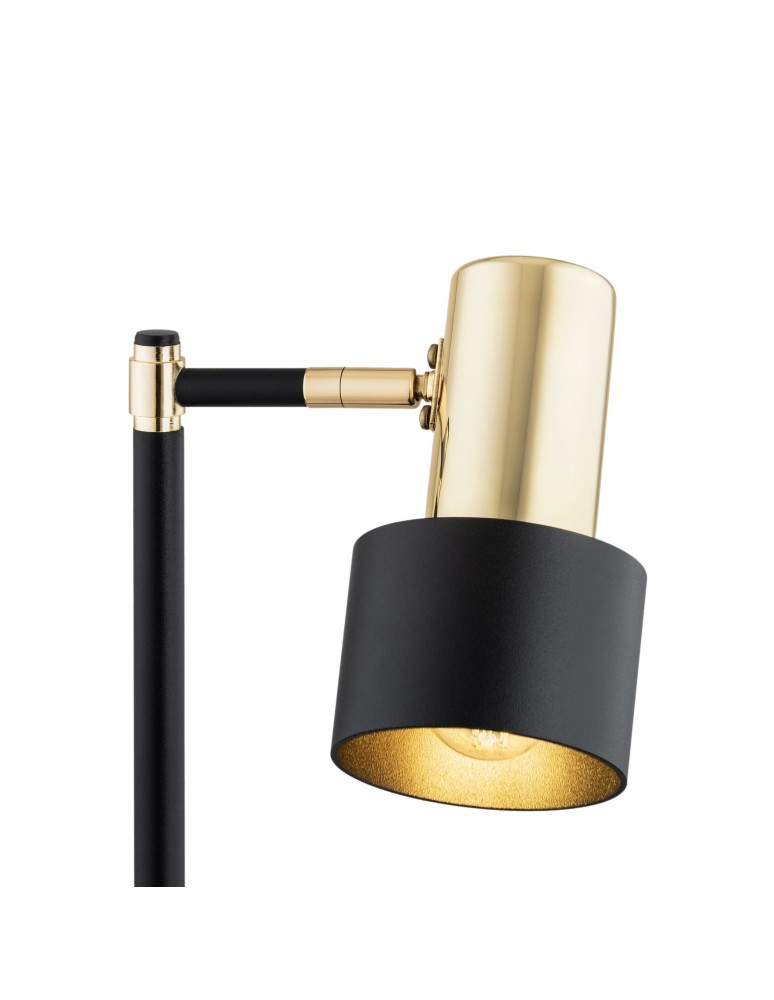 Desk lamps - Argon DORIA 1-fl. desk lamp 1x15W (max) black structure brass elements 4257 - product kolory-swiatla.pl 7