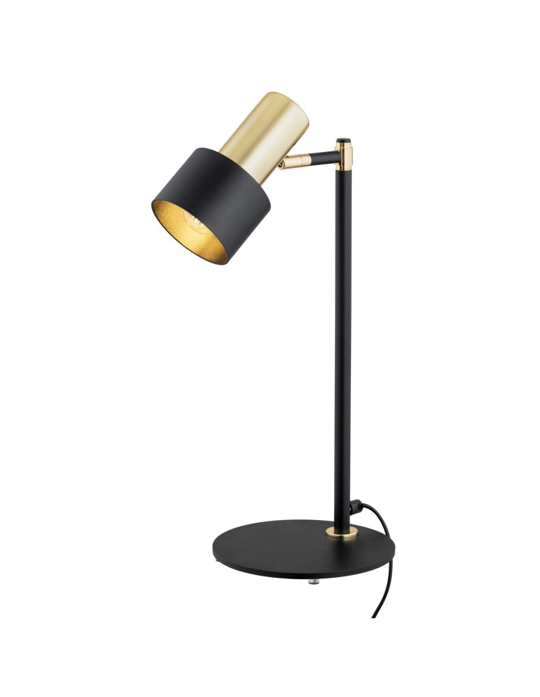 Desk lamps - Argon DORIA 1-fl. desk lamp 1x15W (max) black structure brass elements 4257 - product kolory-swiatla.pl 8
