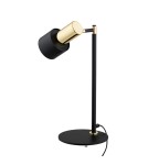 Desk lamps - Argon DORIA 1-fl. desk lamp 1x15W (max) black structure brass elements 4257 - product 9