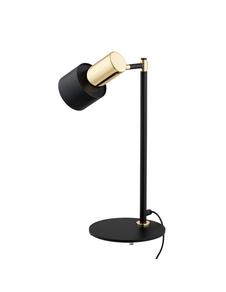 Desk lamps - Argon DORIA 1-fl. desk lamp 1x15W (max) black structure brass elements 4257 - product kolory-swiatla.pl 9